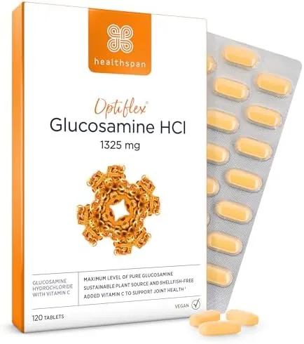 Healthspan Optiflex Glucosamine HCI 1,325mg with Vitamin C
