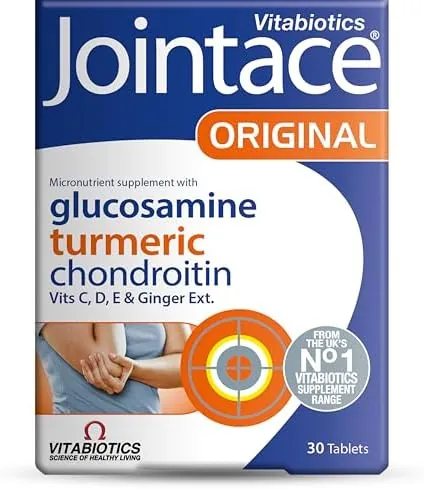 Jointace Original - Comprehensive Joints & Cartilage Support - Includes Turmeric, Ginger, Glucosamine & Chondroitin - 30 Tablets