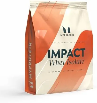 Impact Whey Isolate Protein Powder, Strawberry Cream Impact whey Isolate (1000g) Strawberry Cream