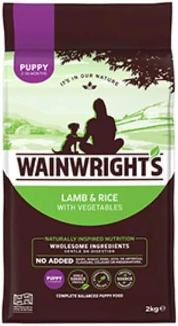 Complete Dry Puppy Food Lamb and Brown Rice 2kg